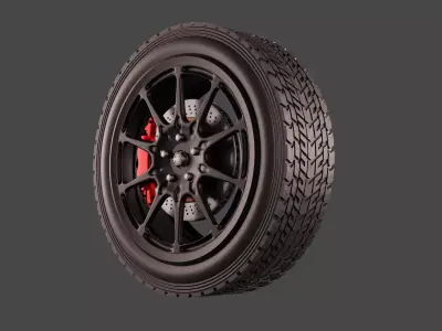 Sport Wheels  3D model