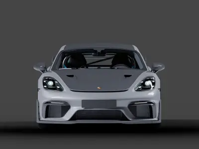 Porsche Cayman 718 GT4 RS  3D model