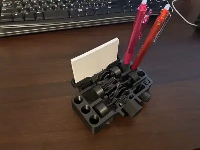Desk Organizer Ver1 Inspired by SUBARU Impreza EJ20 Engine  3D print model