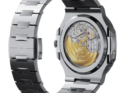 Patek Philippe Nautilus 3D model