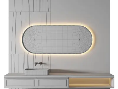 Luxury Bathroom 112 3D model
