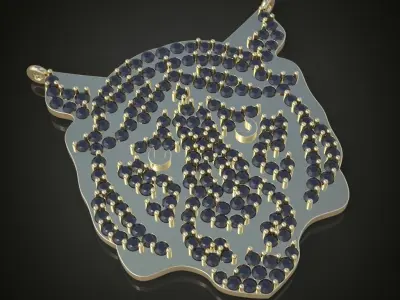 My Exclusive Pendant  3D 0051 printable model Free 3D print model