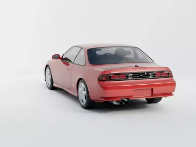 Nissan Silvia S14 3D model