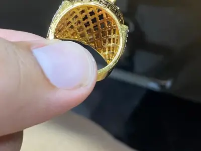 Lion Ring  3D print model