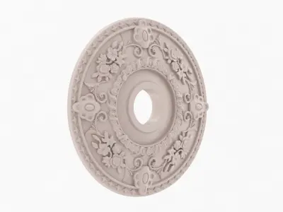 Classic Ceiling Medallion 03 3D model