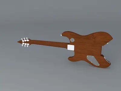 Classic guitar Free 3D model