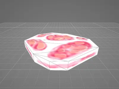 Beef FBX - GAME Object Free low-poly 3D model
