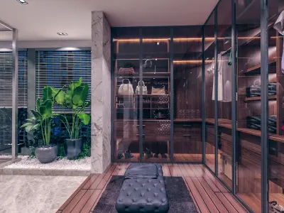  master bedroom furniture 3D model