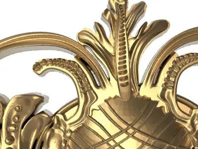  decorative pattern ready for 3D printing 3D model