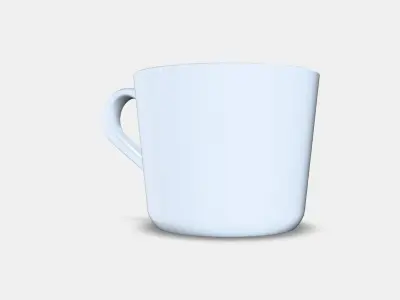 IKEA 365 Mug Low-poly 3D model