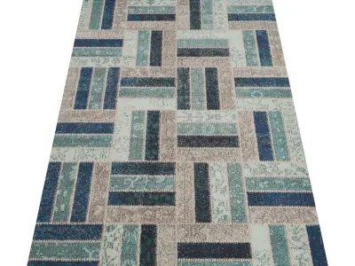 Rug Set 2115 3D model