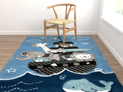 Rugs No 533 Low-poly 3D model
