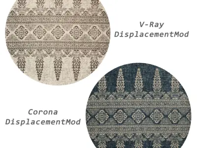 Rugs No 46 Low-poly 3D model