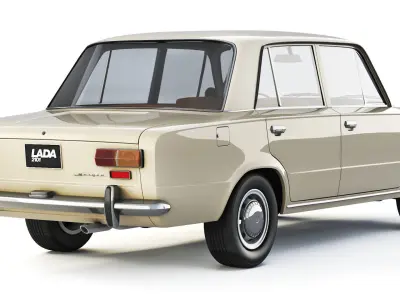 VAZ Lada 2101 1970 3D model
