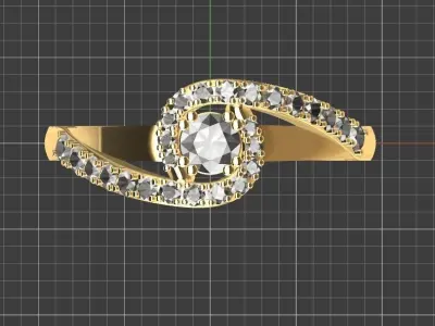 Engagement ring Free 3D model buy