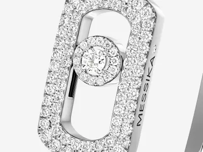 Messika So Move PavE Bangle 3D print model