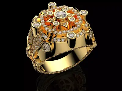 Gold N1422 3D print model