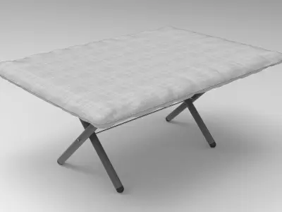 Saigo Footstool 3D model