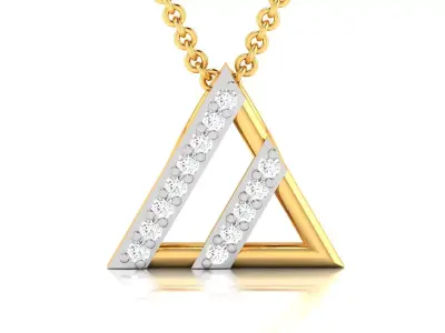 Women Pendant 3DM STL OBJ FBX Render Details 3D print model