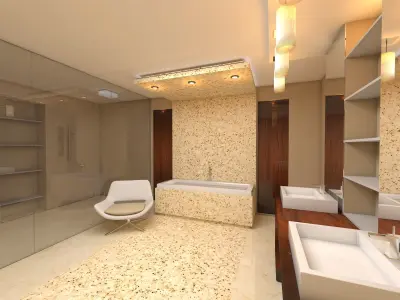 Bathroom 22 3D model