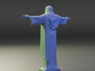 Christ the Redeemer 3D model
