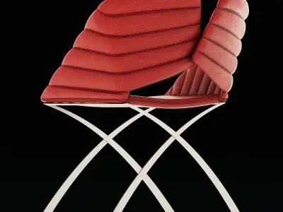 MIDJ Portofino Chair 3D model