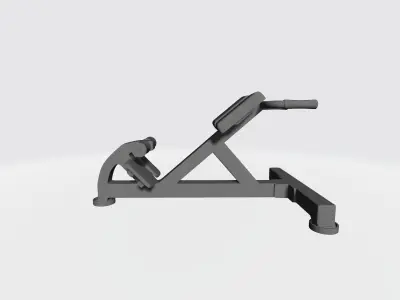 Exercise machine 3D print model