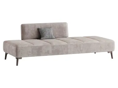 Art Deco Sofa 3D model