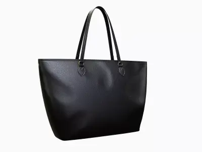 Gucci Women Ophidia GG Medium Tote Black Leather Bag Low-poly 3D model