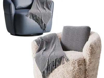 Alice Armchair 3D model