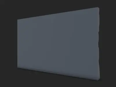 Modular Rubble Stone Wall Pack 3D model