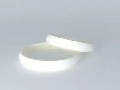 Ring pair of bangles Free 3D model