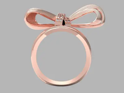 Serelina ring 3D print model