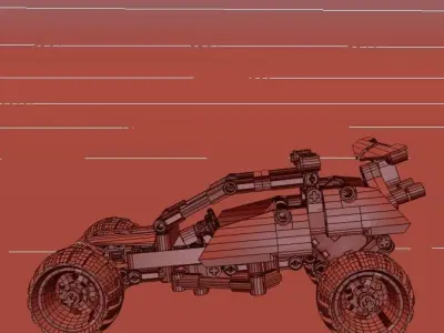 Lego Technic Off-road Racer 3D model