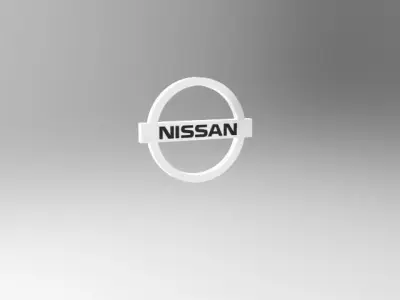 Nissan logo 3D print model