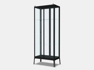 MILSBO Glass-door cabinet 3D model