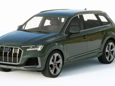 Audi SQ7 2020 3D model