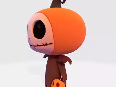 cute spooky creature for 3D print 3D print model