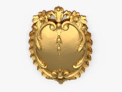 Classic decor ornament 199 3D model