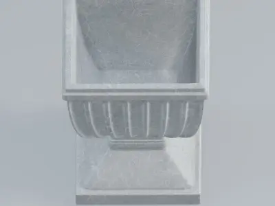 Garden urn planter37 3D model