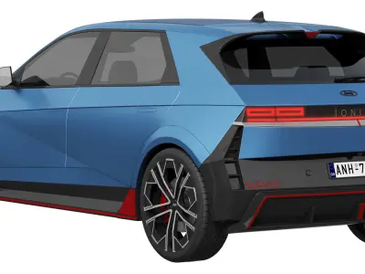 Hyundai Ioniq 5 N 3D model