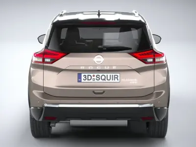 Nissan Rogue 2024 3D model