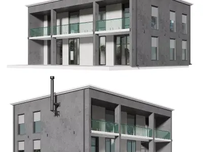 Modern Villa 2 3D model