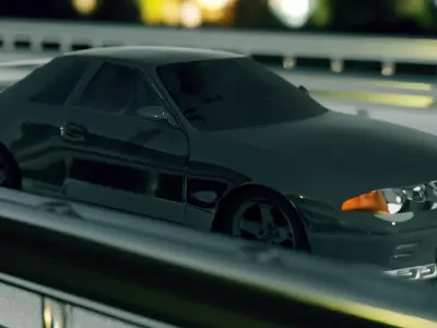 Nissan skyline gtr R32 3D model