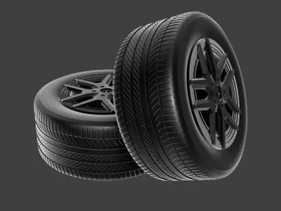 tire for mers 3D model