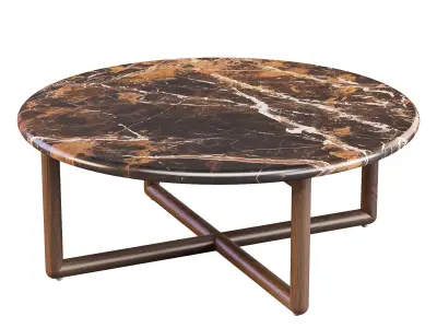 GlobeWest Camille - Coffee and Side Table 3D model