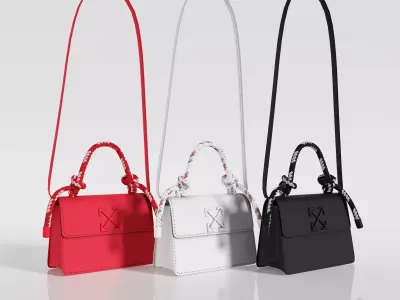 OFF-WHITE Gummy Jitney Bag - 3D Model Low-poly 3D model