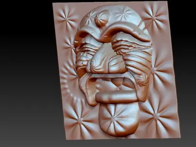 3D MASK FACE  3D model
