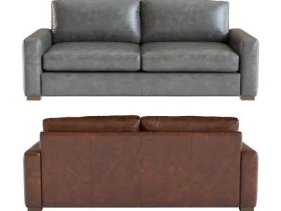 Restoration Hardware - Maxwell Leather Sofa 3D model