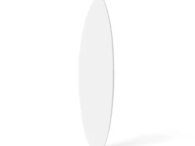 Surfing Board 3D model